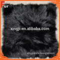 Fur Car Seat Cushion Fox Fur Black Color